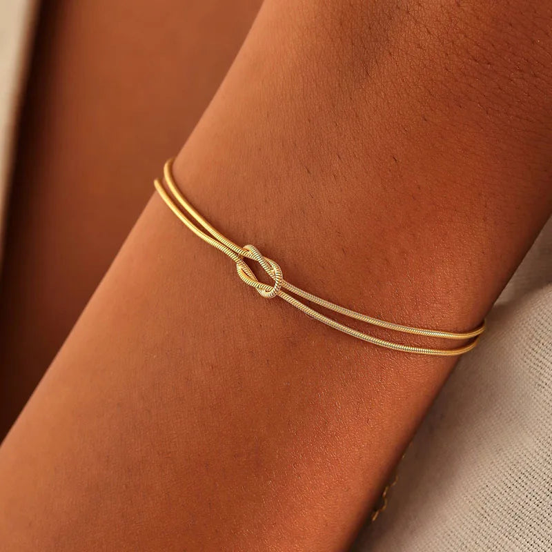 Lien Knot Bracelet Buy One Get One set