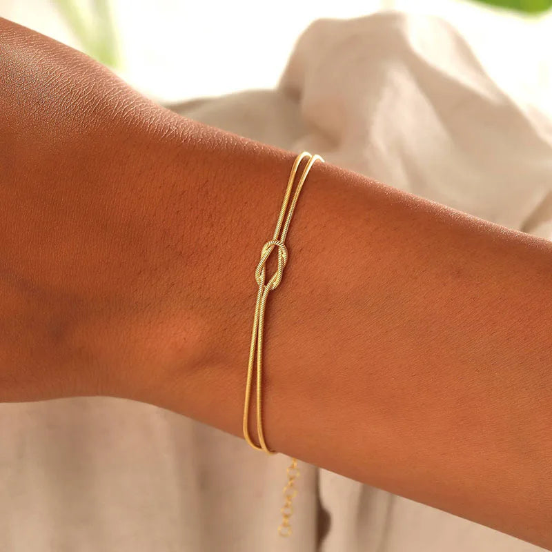 Lien Knot Bracelet Buy One Get One set